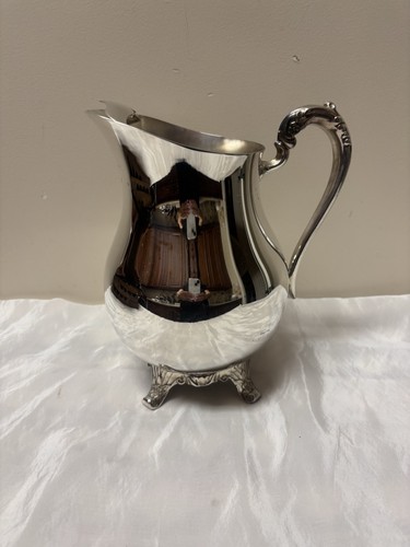 Vintage silver plate water - vintage,